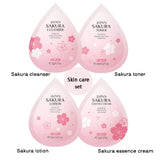 LAIKOU Japan Sakura Skin Care Mini 4 Pcs Set