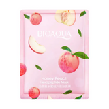 Bioaqua Honey Peach Hexapeptide Sheet Mask-25g