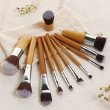 Bamboo Professional 11Pcs Makeup Brush Set