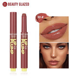 Beauty Glazed Lip Plump Shimmering Lipstick