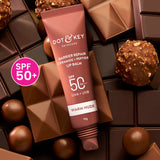 Dot & Key Ceramide Peptide Tinted Lip Balm SPF 50  Shade – Warm Nude