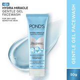 Pond's Face Wash Hydra Miracle Gentle Gel-50g