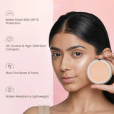 Swiss Beauty Prime & Fine Matte Pressed Powder Shade 04 (Natural-Beige)