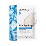 BIOAQUA Rice Raw Pulp Hydrating Ice Facial Sheet Mask- 25g