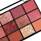 Technic 15 Color Eye Shadow Palette - Invite Only - 21.9g