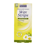 Beauty Formulas Chamomile Extract Hair Removal Wax Strips-Legs & Body