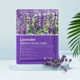 Bioaqua Lavender Relive Face Sheet Mask - 25g