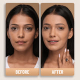 Swiss Beauty Airbrush Foundation – Shade 5 Caramel Beige | Tan to Deep Skin, Full Coverage, Matte & Waterproof (30ml)