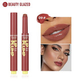 Beauty Glazed Lip Plump Shimmering Lipstick