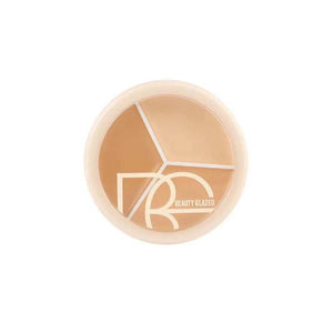 Beauty Glazed three colors concealer palette