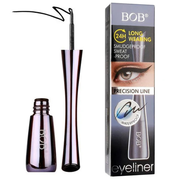 BOB 24H Long Wearing Smudgeproof Precision Liquid Eyeliner – Black.