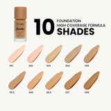 Mars High-Coverage Liquid Matte Foundation(Bottle)