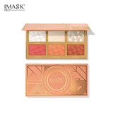 Imagic 6 Color Highlight & Blush & Contour Palette
