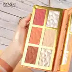Imagic 6 Color Highlight & Blush & Contour Palette