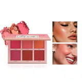 IMAGIC 6 Colour Touch Blush pallete