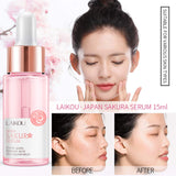 LAIKOU JAPAN SAKURA SERUM FOR SKIN REJUVENATION 17 ml.