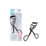 LMLTOP Professional Pink Flash eyelash curler with a simple design, featuring a curved metal clamp for curling eyelashes.