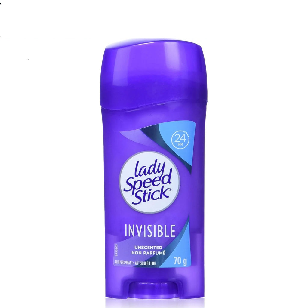 Lady Speed Stick Invisible Unscented Antiperspirant Deodorant for Women – 70g