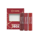 MARS Matte Lipstick Box Set of 3