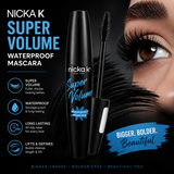 NICKA K Super Volume Waterproof Mascara