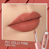 Pink Flash Melting Matte Waterproof Lipstick -Dolly Pink-P01