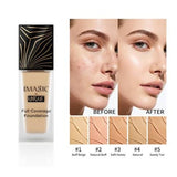 IMAGIC x UNIQUE Full Coverage Foundation Natural Flawless