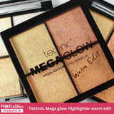 Technic Mega Glow Highlighter Palette- Warm Edit