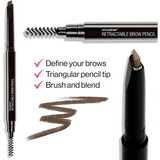 Wet n Wild Retractable Brow Pencil-Dark Brown