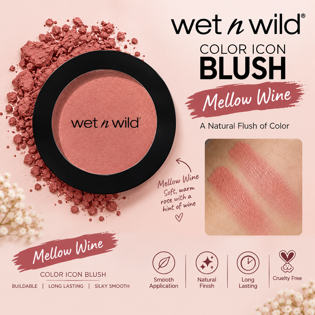 Wet n Wild Color icon blush - Mellow wine