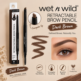 Wet n Wild Retractable Brow Pencil-Dark Brown