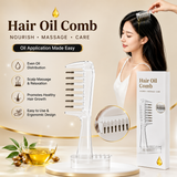 Hair Oil Comb – Easy Oil Application &amp; Scalp Massage
