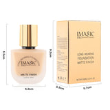 IMAGIC Matte Finish Long Wearing Foundation Shade - 1394 (Warm Buff)