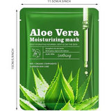 SADOER Aloe Vera Deep Hydration Brightening Facial Sheet Mask.