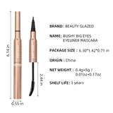 Beauty Glazed 2-in-1 Bushy Big Eyeliner & Mascara