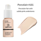 Beauty Glazed Soft Matte Silky Full Coverage Liquid Foundation, Shade 101(PORCELAIN)