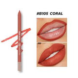 Beauty Glazed 24hours waterproof and long lasting lipliner shade number 105 (shade name Coral)