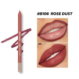 Beauty Glazed 24hours waterproof and long lasting lipliner shade number 106 (shade name Rose Dust)