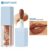 Beauty Glazed Lip Oil Cool Chillz Shade 102 (Rose Nude)