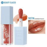 Beauty Glazed Lip Oil Cool Chillz Shade 107 (Shimmer Peach)