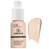 Beauty Glazed Soft Matte Silky Full Coverage Liquid Foundation, Shade 101(PORCELAIN)