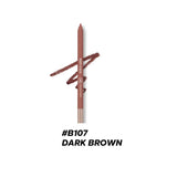 Beauty Glazed 24hours waterproof and long lasting lipliner shade number 107 (shade name Dark Brown)