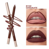 Beauty Glazed 24hours waterproof and long lasting lipliner shade number 114 (shade name Chocolate)