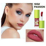 BEAUTY GLAZED Glow Lip Oil Shade 105 (Passion)