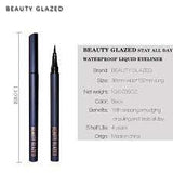 Beauty Glazed Stay All Day Waterproof Black Pen Eyeliner
