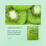 Bioaqua Kiwi Fruit Brighten Skin Face Sheet Mask - 25g