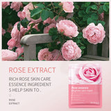 BIOAQUA Rose Essence Moisturizing Tender Skin Face Sheet Mask