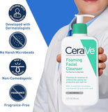 Cerave Foaming Facial Cleanser For Normal to Oily Skin-355ml