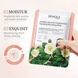 BIOAQUA Camellias Anti-Oxidation Hydrating Nourishing Facial Sheet Mask-25ml