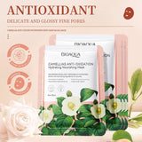 BIOAQUA Camellias Anti-Oxidation Hydrating Nourishing Facial Sheet Mask-25ml