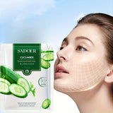 SADOER Cucumber Tender Moisturize Facial Sheet Mask.